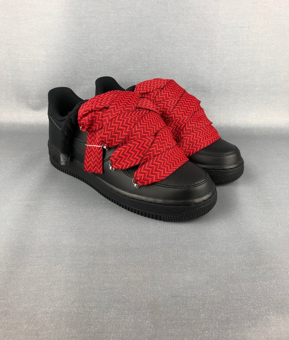 img_4013 Air Force 1 “Rope Laces Lanvin Red” - immagine 1