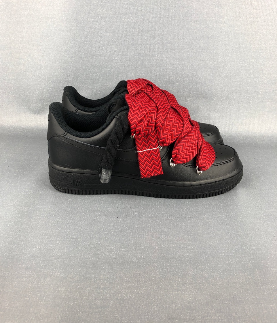 img_4014 Air Force 1 “Rope Laces Lanvin Red” - immagine 4