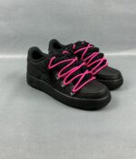 Nike Air Force 1 “Double Laces Black & Fucsia”