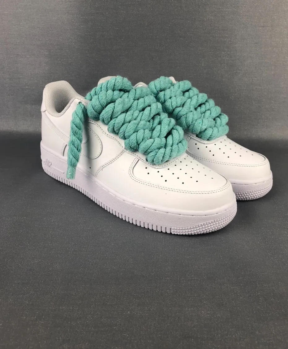 Air Force 1 “Rope Laces Tiffany” – VR Custom Shoes
