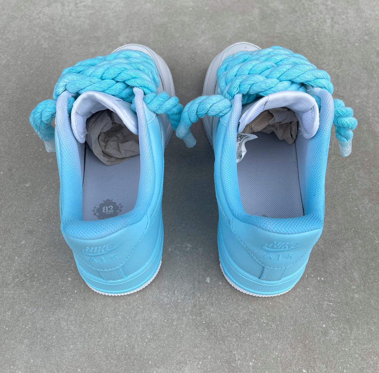 IMG_5640 Nike Air Force 1 Sky & White - immagine 6