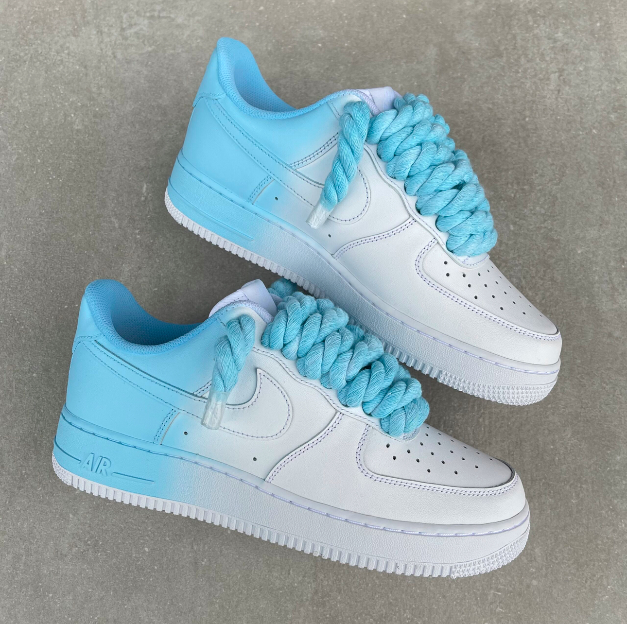 IMG_5641 Nike Air Force 1 Sky & White - immagine 5