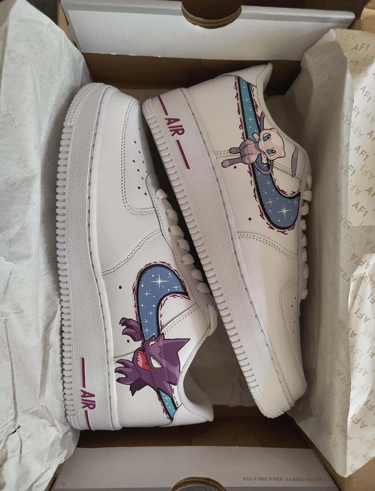 Nike Air Force One Gengar - Photo 1