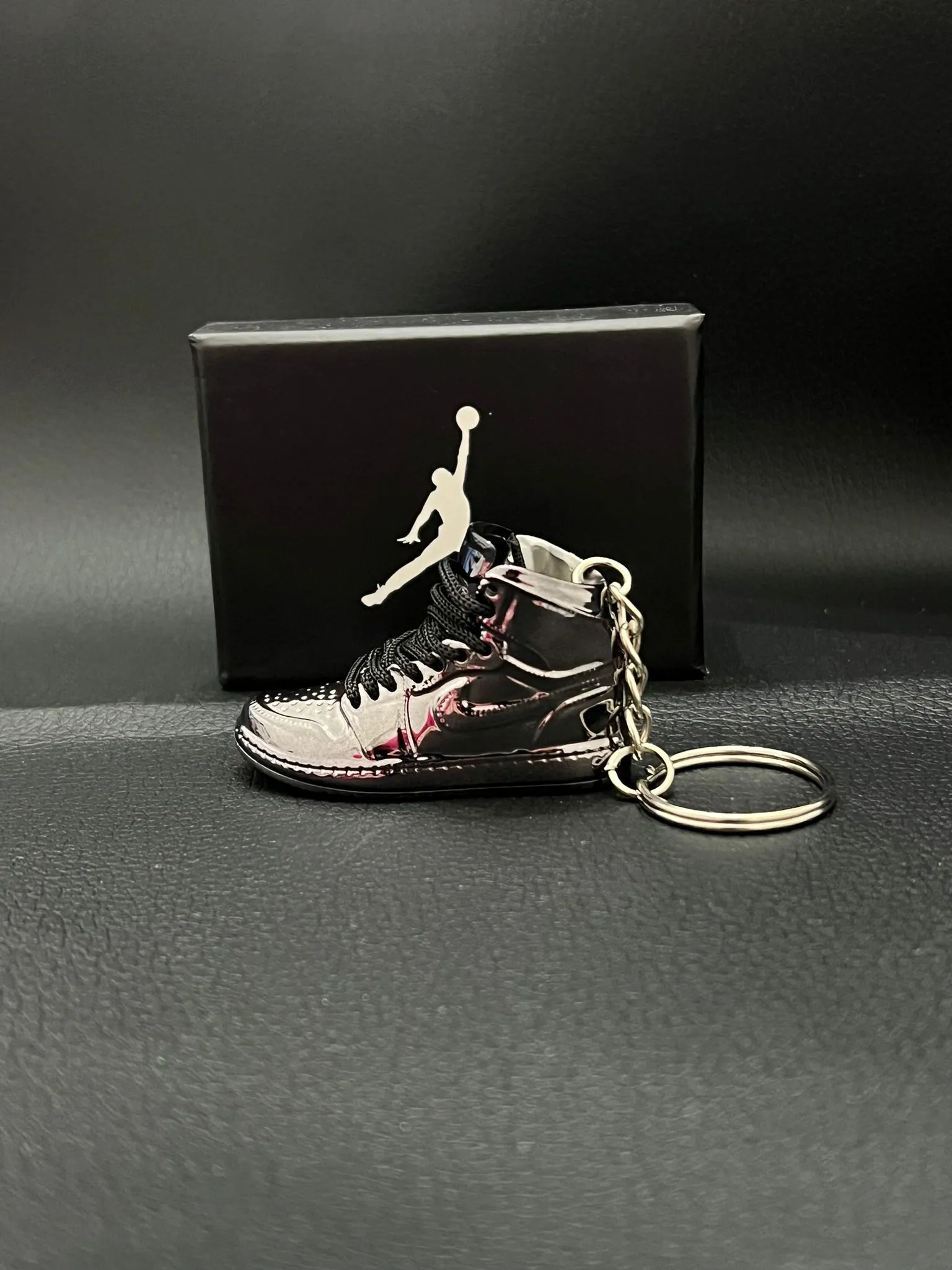 Porte-clés Air Jordan Black Mirror