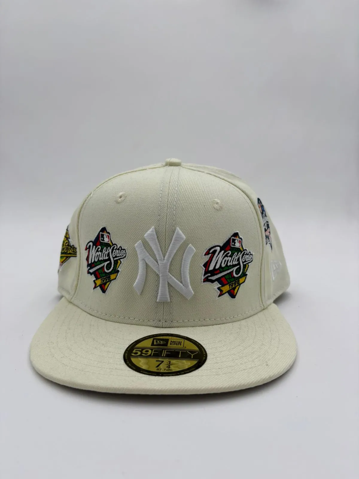 NY New Era World Series-Kappe, cremefarben