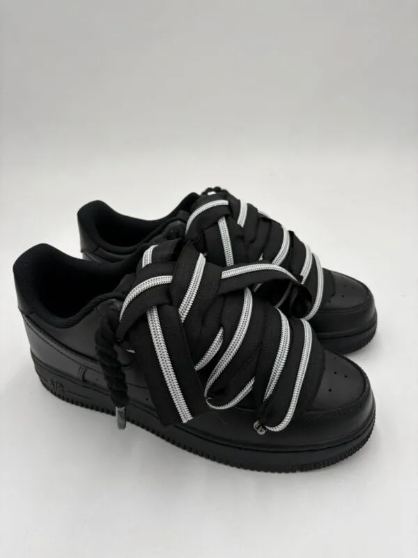 Nike Air Force 1 MOONSTRIPE CZARNE - Zdjęcie 3