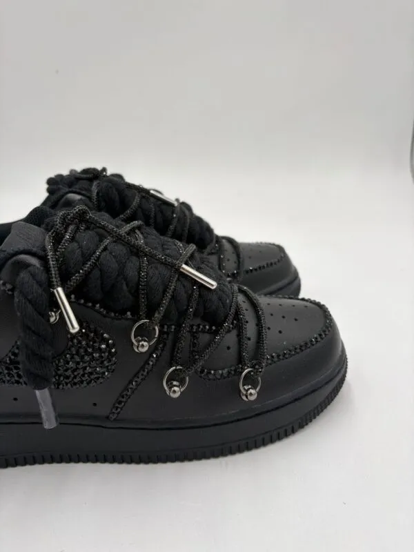 Nike Air Force 1 Black Onyx Rope - Foto 3