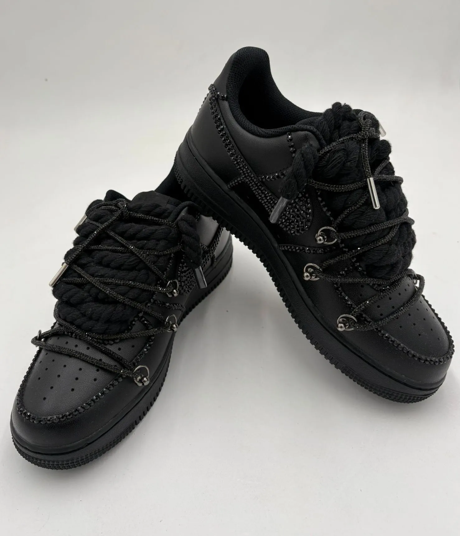 Nike Air Force 1 Black Onyx Rope