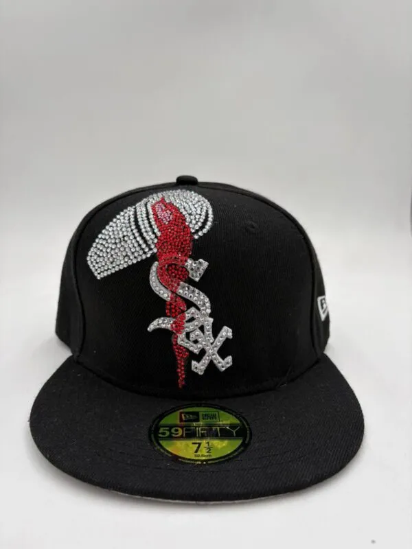 New Era Sox-Kappe „Ruby Drip Black“ - Foto 4