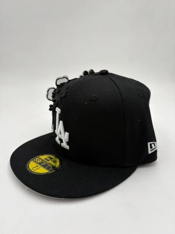 Kappe LA New Era Noir Bloom Black - Foto 3