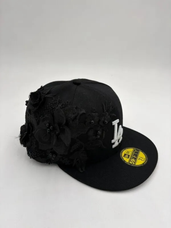 Kappe LA New Era Noir Bloom Black - Foto 2