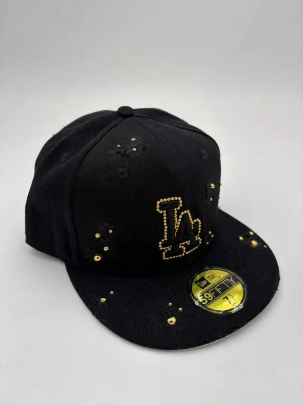 Kappe LA New Era Gold Rush Black - Foto 2