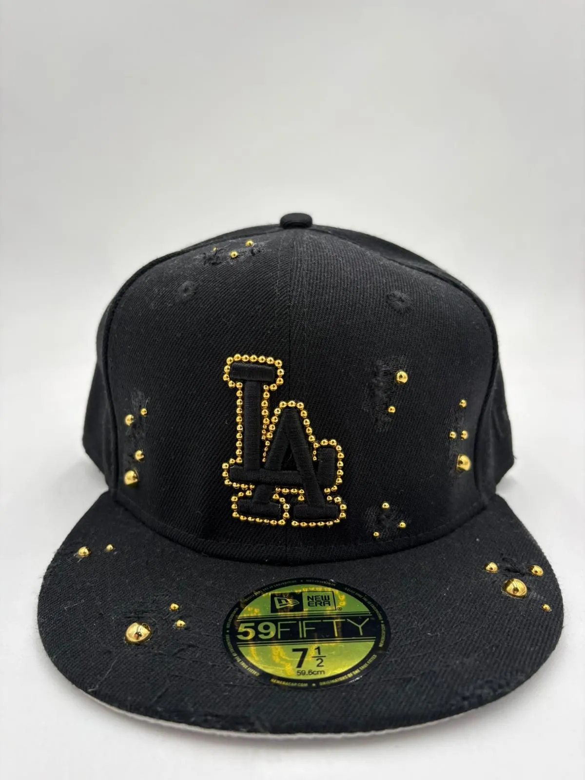 LA New Era Gold Rush Black Cap