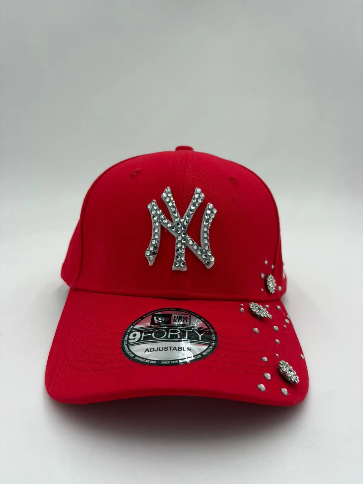 NY New Era Scarlet Bloom Red Cap