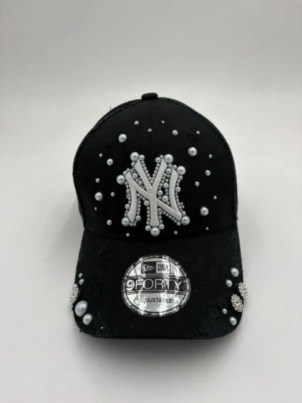 Kappe NY New Era Noir Pearl Crown Black - Foto 4