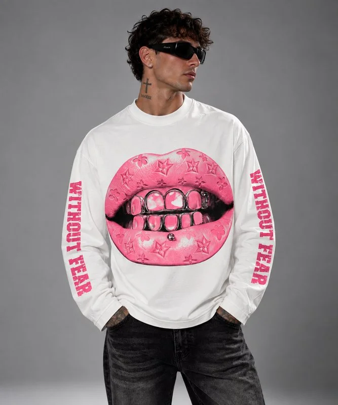Longsleeve without Fear Lips - Foto 2
