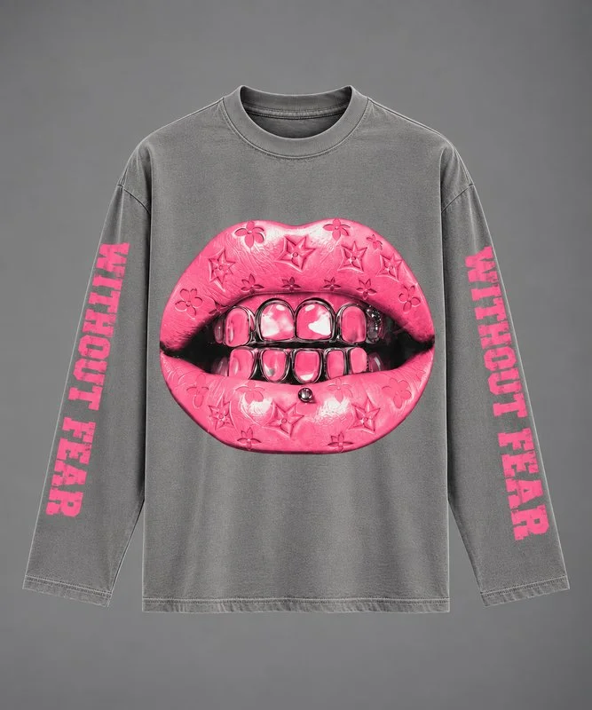 Longsleeve without Fear Lips - Foto 3