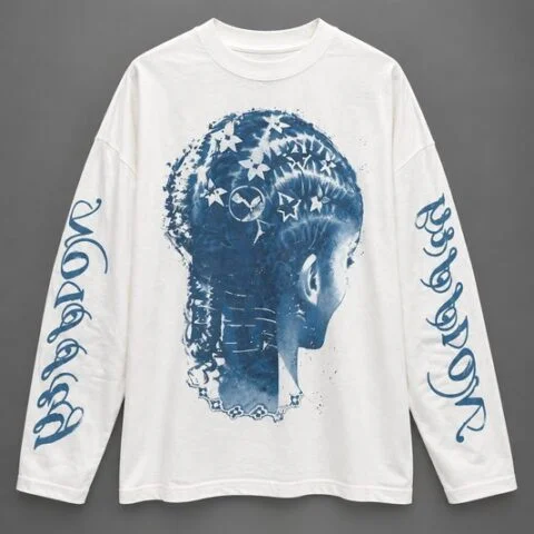 Longsleeve Blue Braids