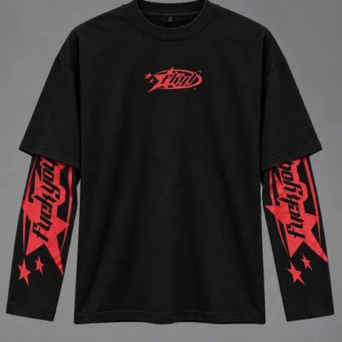 Longsleeve F*YL Red Star
