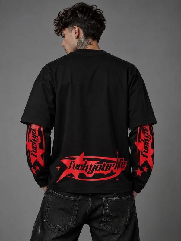 Longsleeve F*YL Red Star - Foto 3