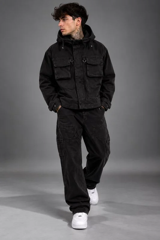 Completo Black Utility Cargo Set - Foto 1