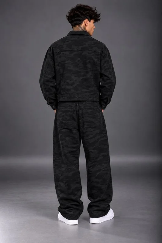 Completo Black Camo Relaxed Set - Foto 2