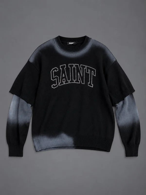 Maglione Layered Saint Crystal - Foto 1