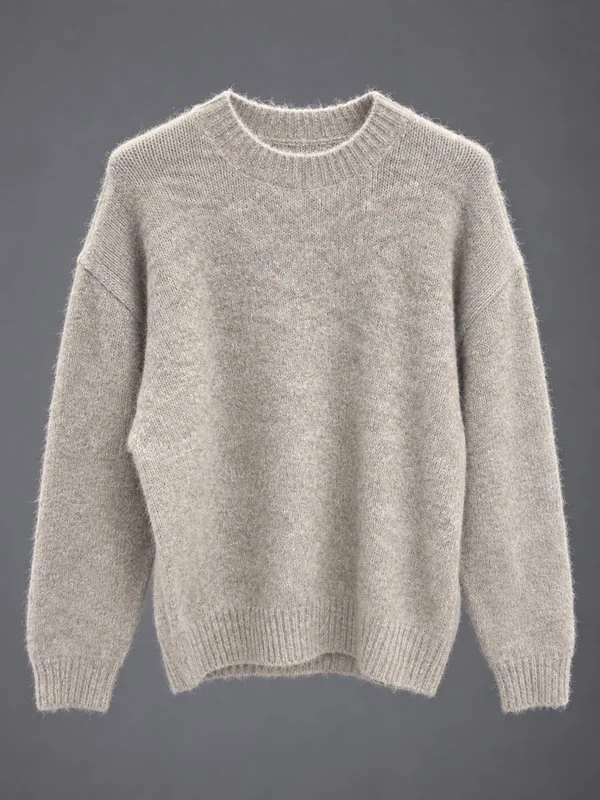 Maglione Soft Knit Beige - Foto 1