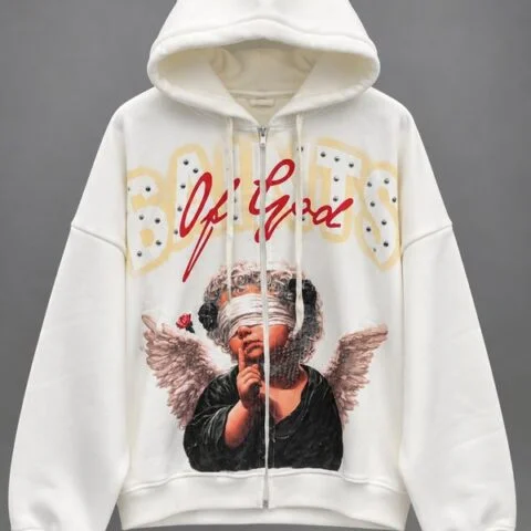 Felpa Zip Angel Saints