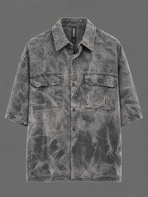 Camicia Marble Grey - Foto 1