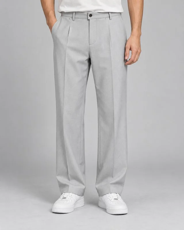 Pantalone Sartoriale Straight Fit - Foto 1