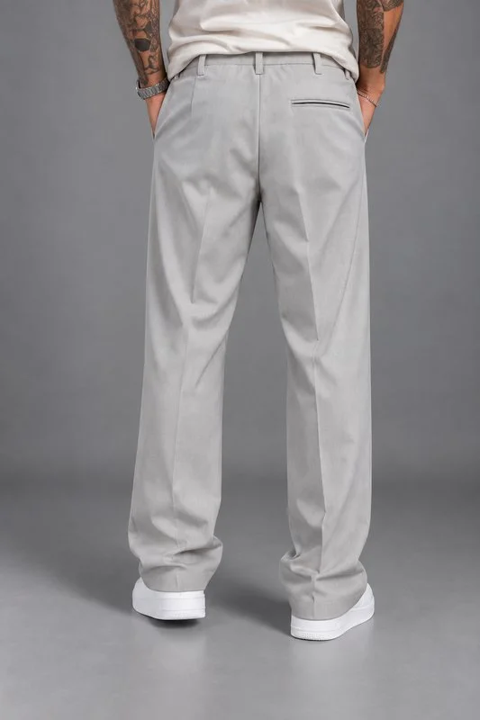 Pantalone Sartoriale Straight Fit - Foto 2