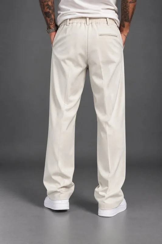 Pantalone Sartoriale Pleated Relaxed Fit - Foto 2
