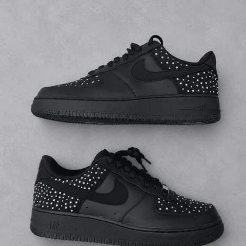 Nike Air Force 1 Vanta Black Swarovski