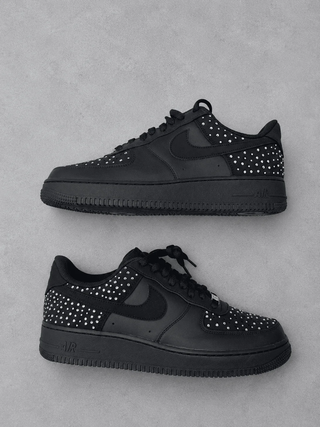 Nike Air Force 1 Vanta Black Swarovski - Foto 1