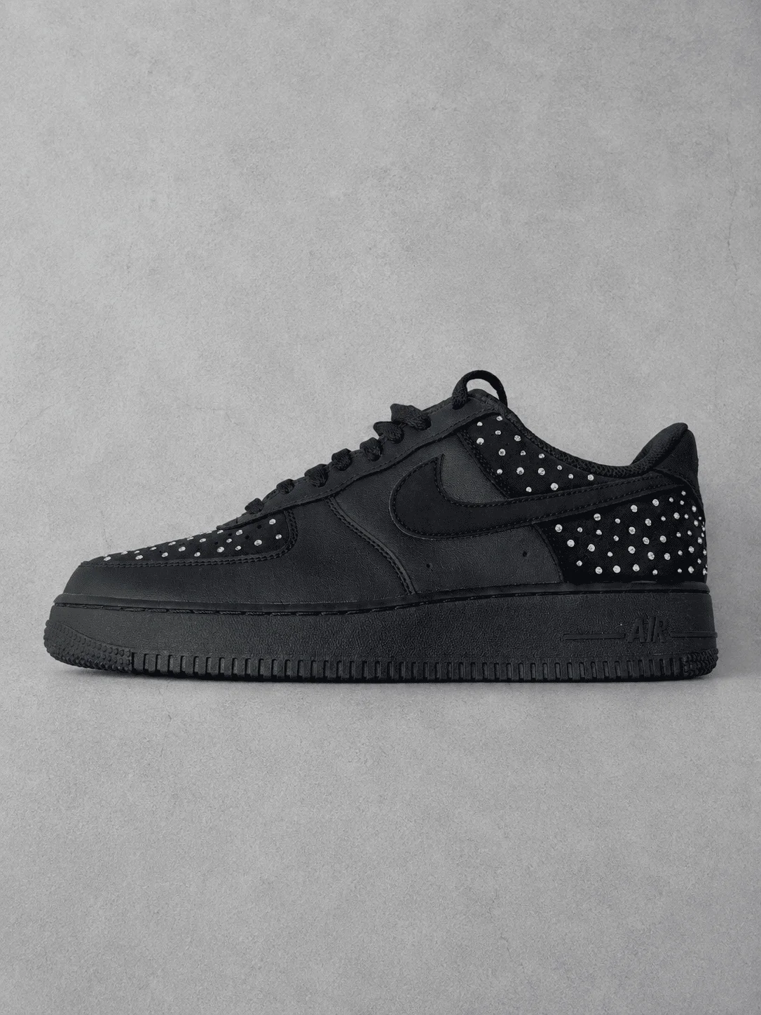 Nike Air Force 1 Vanta Black Swarovski - Foto 3