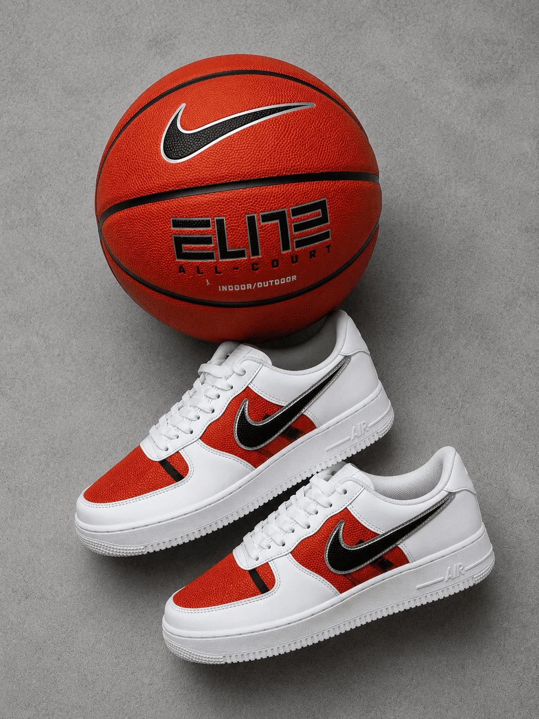 Nike Air Force 1 Basketball Custom - Foto 4