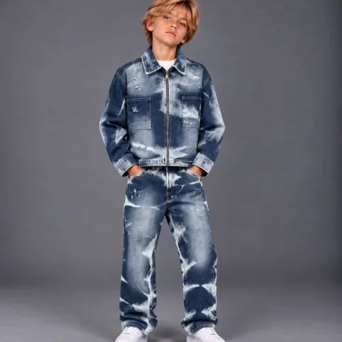 Denim Set Ice Wash Kids