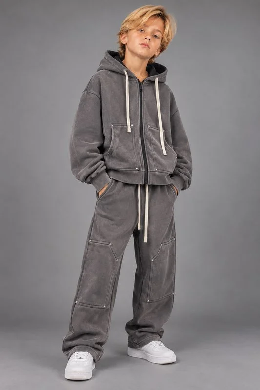 Coordinato Kids Cargo Washed - Foto 1