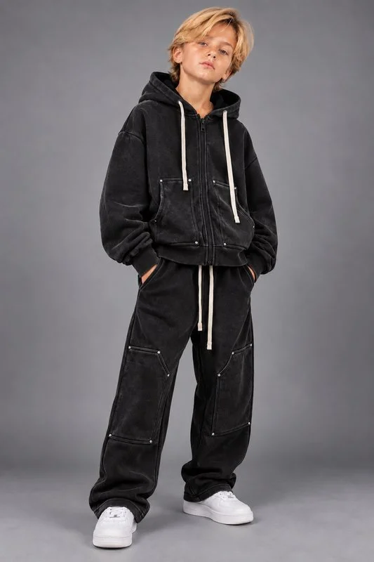 Coordinato Kids Cargo Washed - Foto 3
