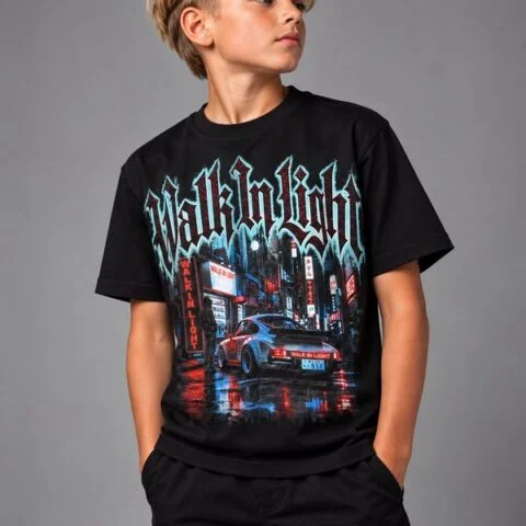 T-Shirt Kids Walk In Light