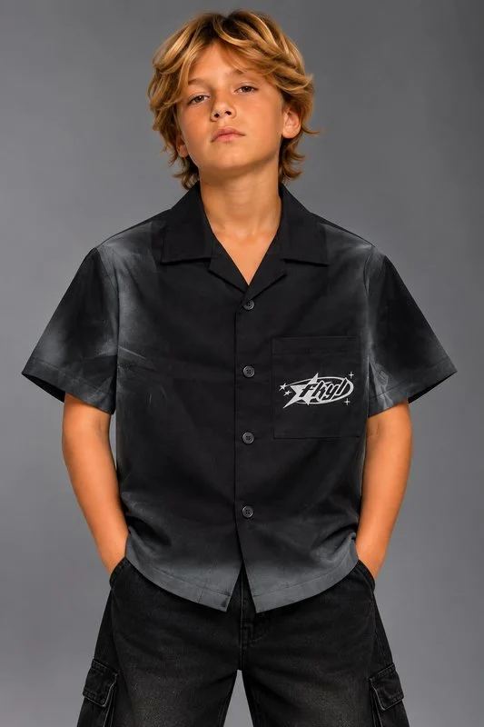 Camicia Kids “Star Life Washed” - Foto 1