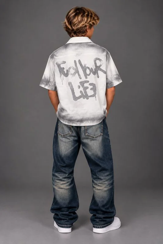 Camicia Kids F*YL Urban Graffiti - Foto 2