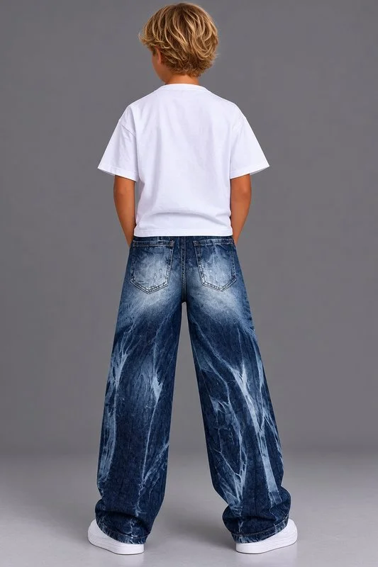 Jeans Kids Blue Thunder Wash - Foto 2