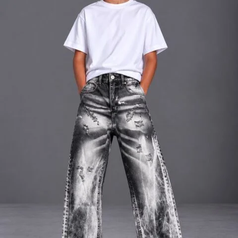 Jeans Kids Black Ice Washed