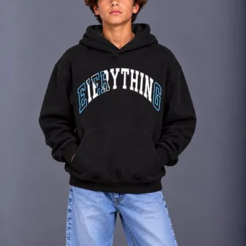 Felpa Kids Everything – Bianco/Nero