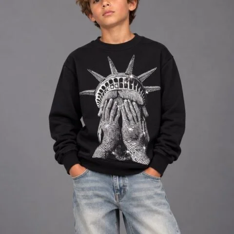 Felpa Kids Liberty Crystal