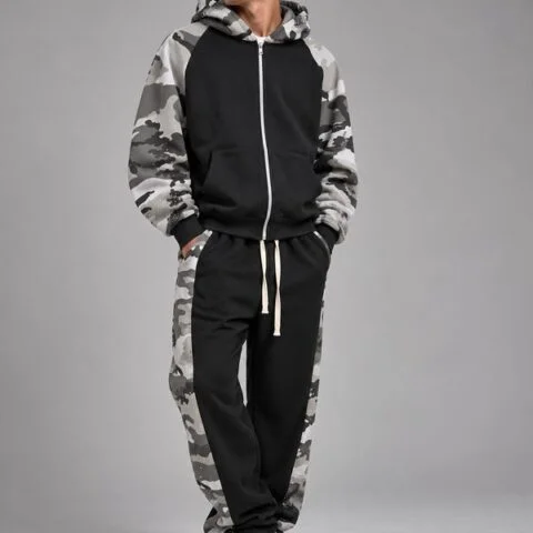 Coordinato Urban Camo Zip